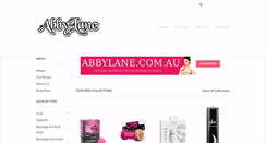 Desktop Screenshot of abbylane.com.au